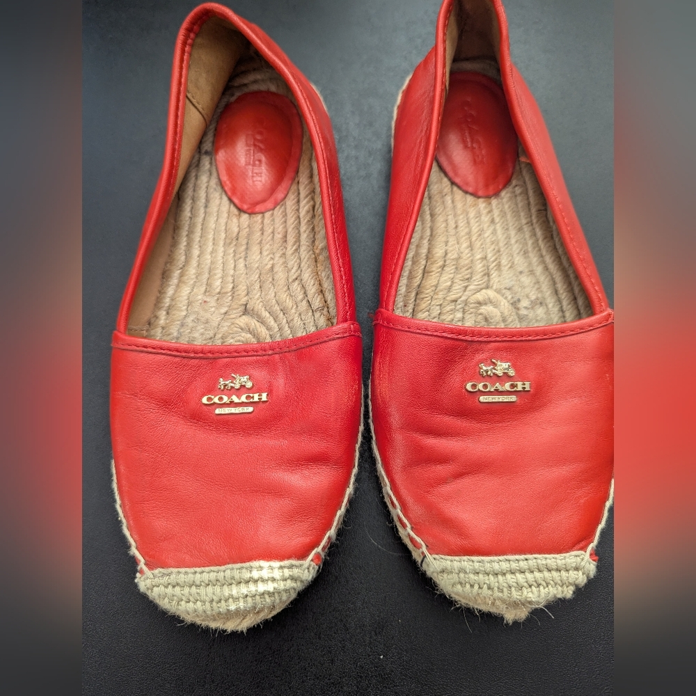 Coach Rhodelle Espadrilles size 8